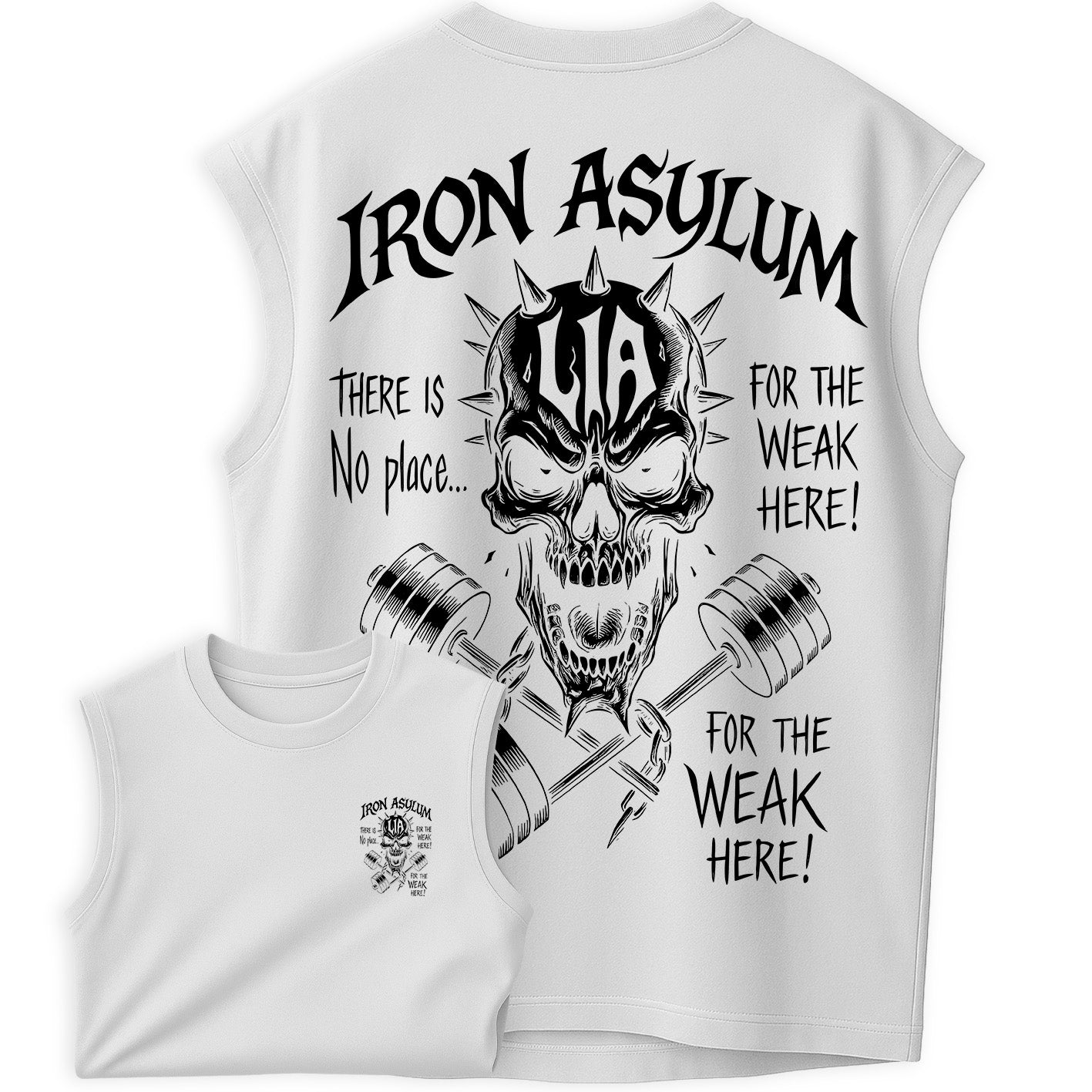 Regata Oversized Skull Skillet Iron Asulum Stretwear