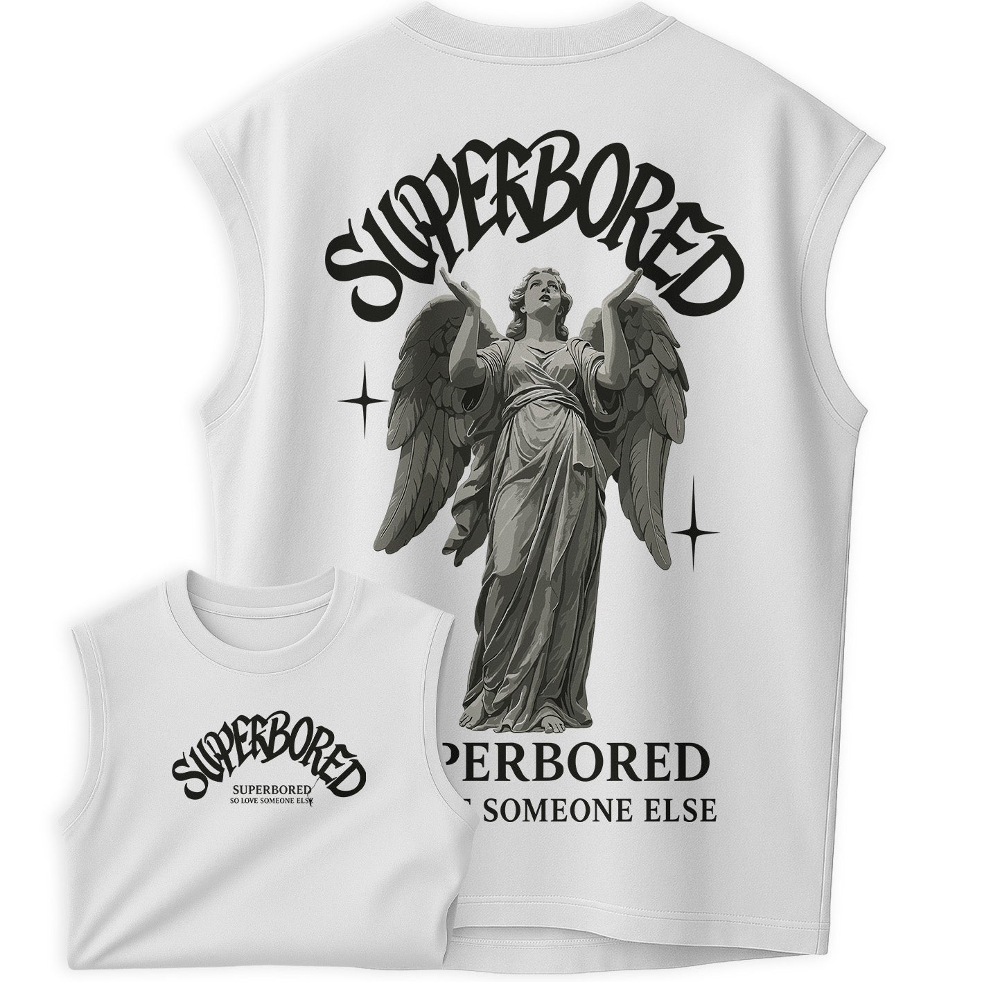 Regata Oversized Camiseta Muay Thai Angel SuperBored Stretwear