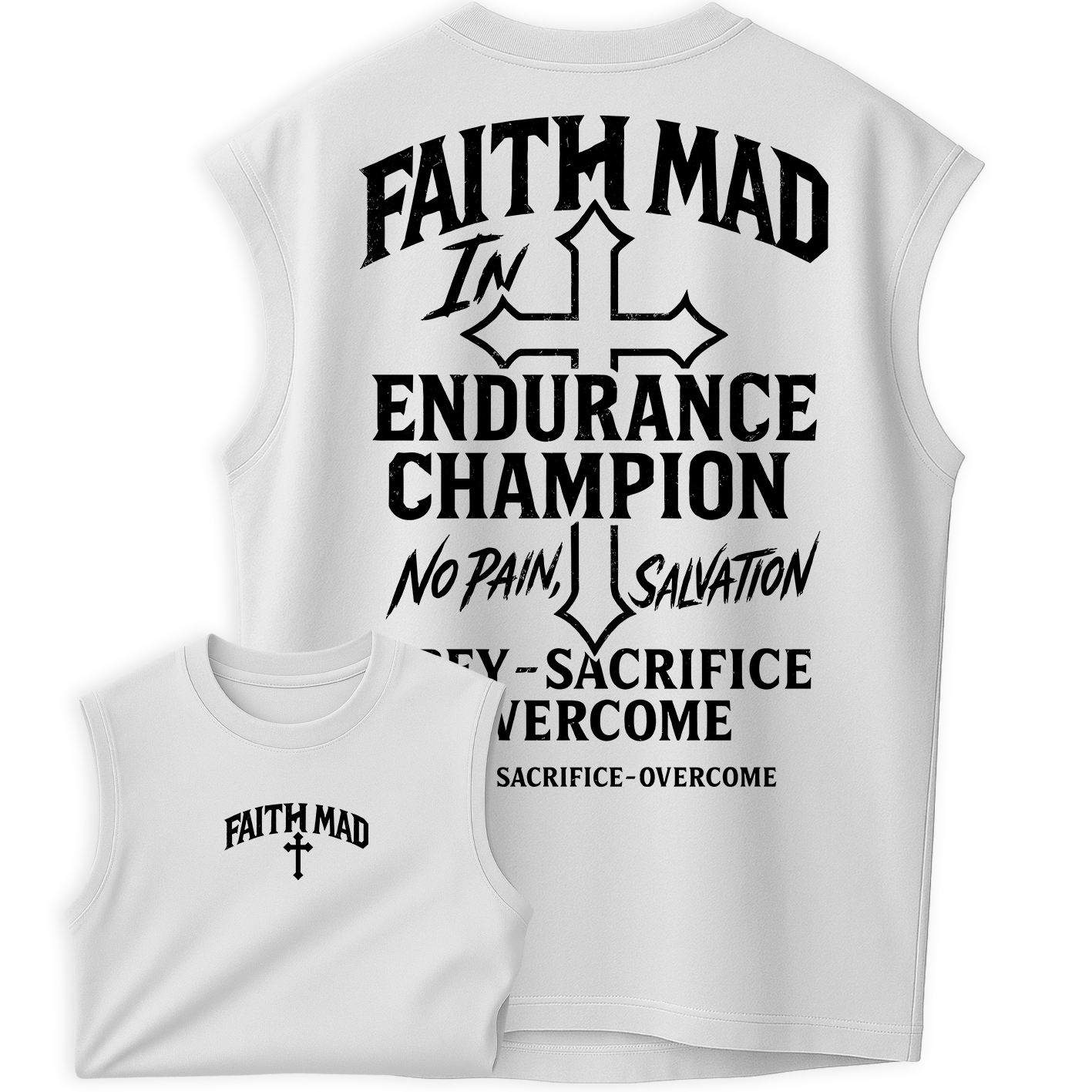 Regata Oversized Faith Mad Champion Cruz
