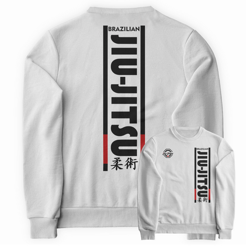 Blusa de Moletom Gola Redonda Brazilian Jiu Jitsu Artes Marciais