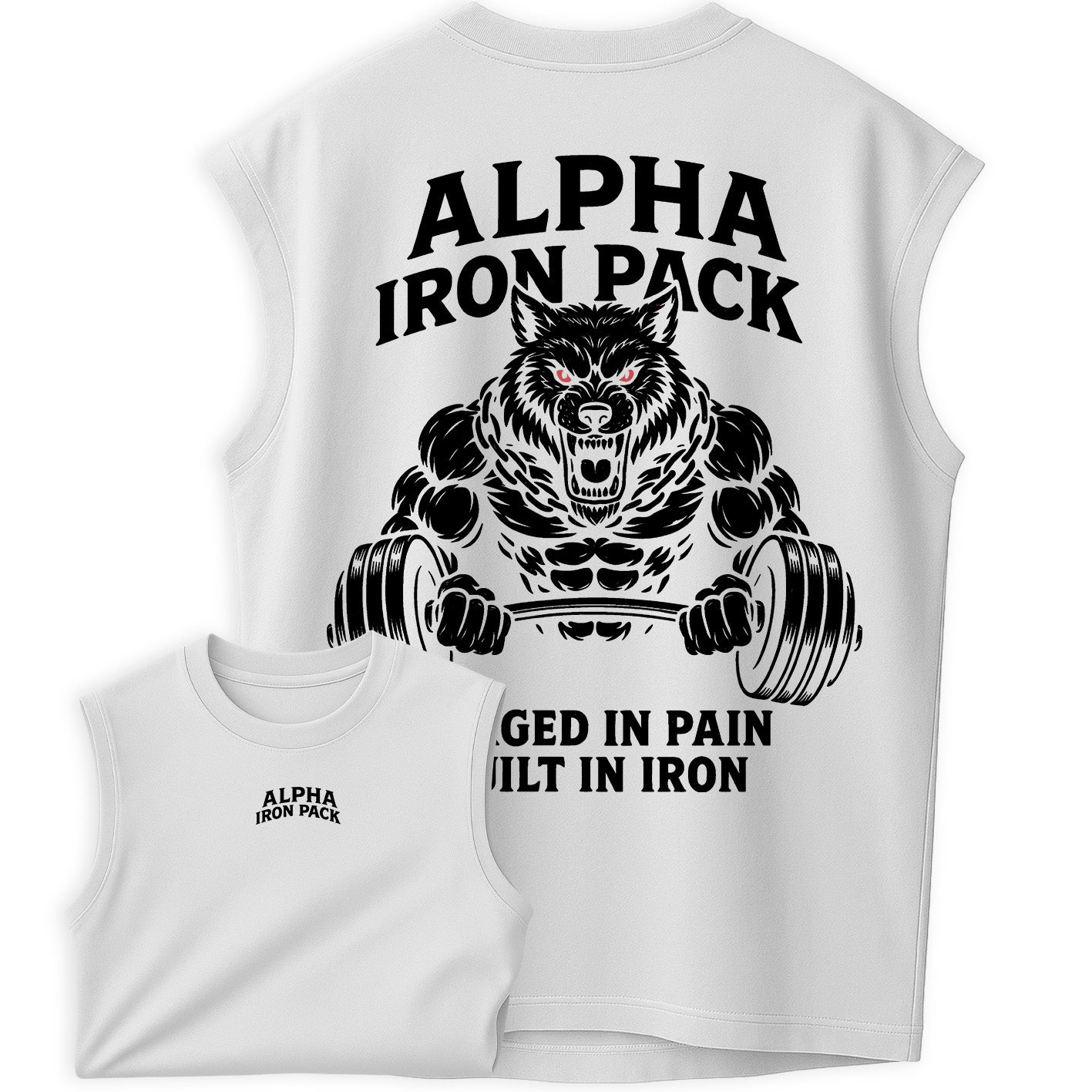 Regata Oversized Alcateia de Ferro Lobo Maromba Alpha