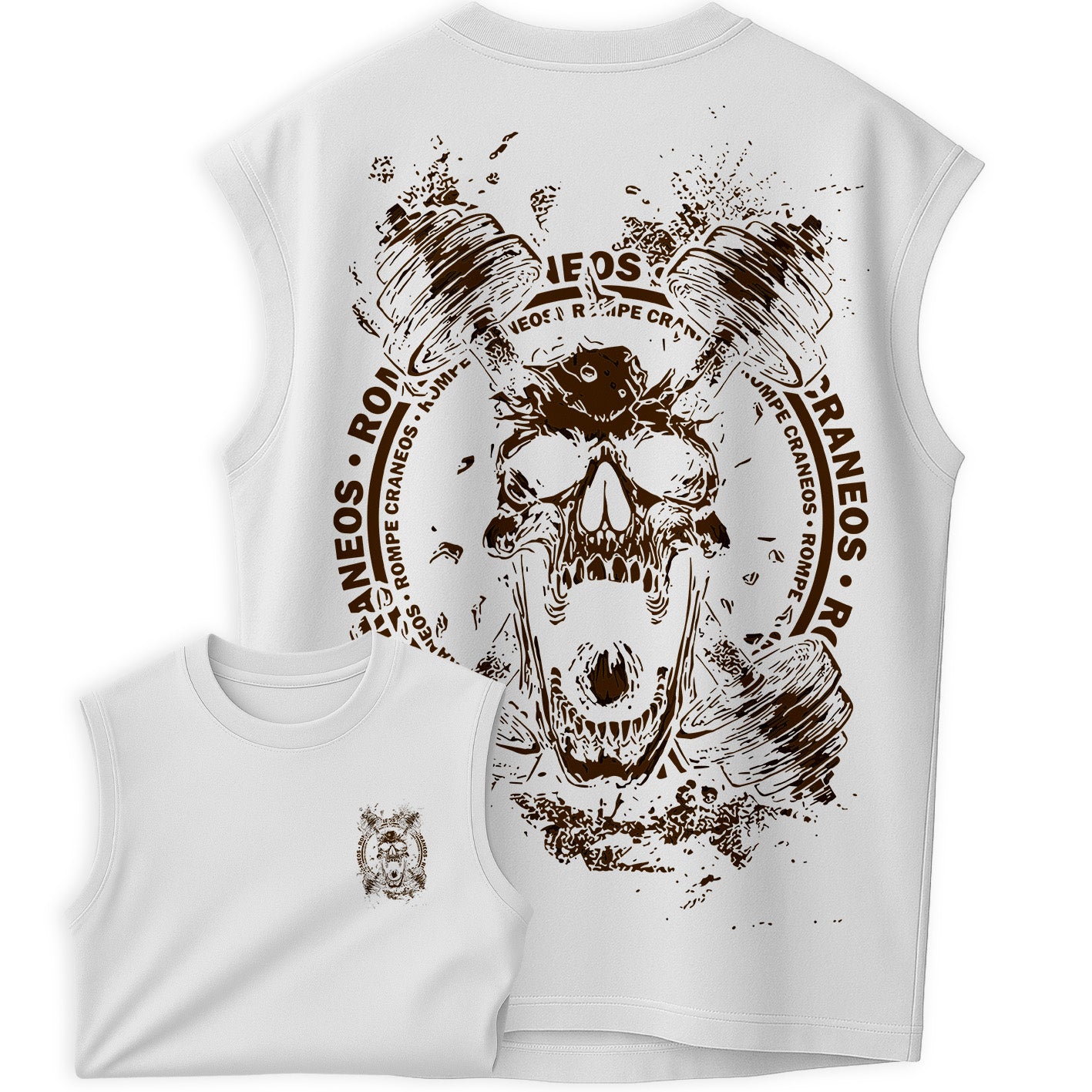 Regata Oversized Skull Skillet O Grito Stretwear