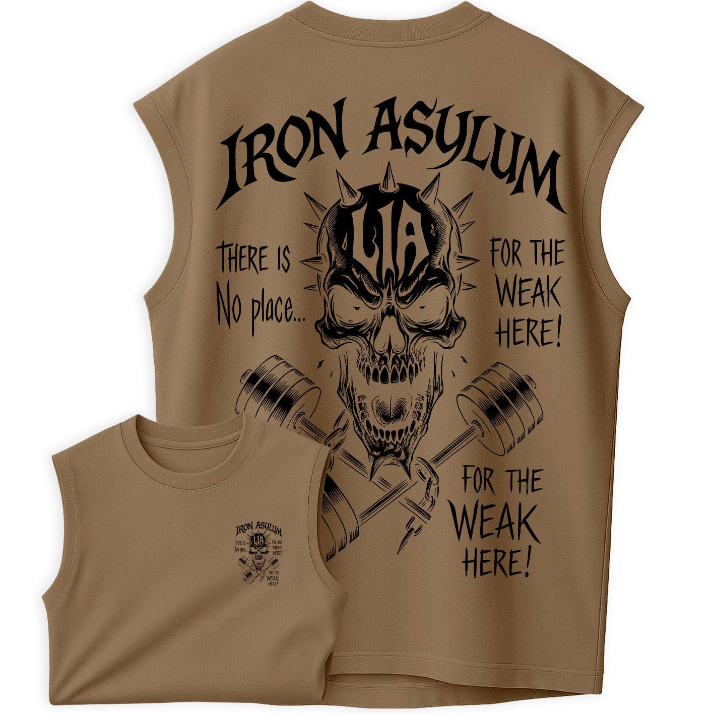 Regata Oversized Skull Skillet Iron Asulum Stretwear