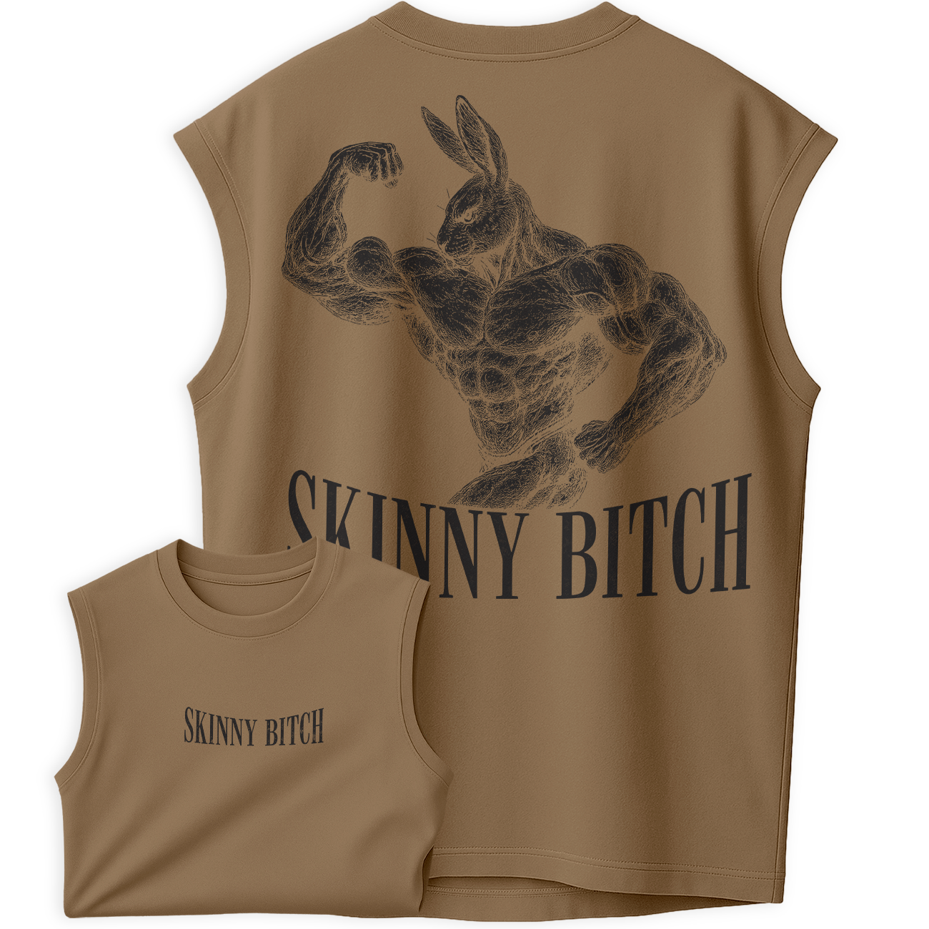 Regata Oversized Coelho Skinny Bitch Strong