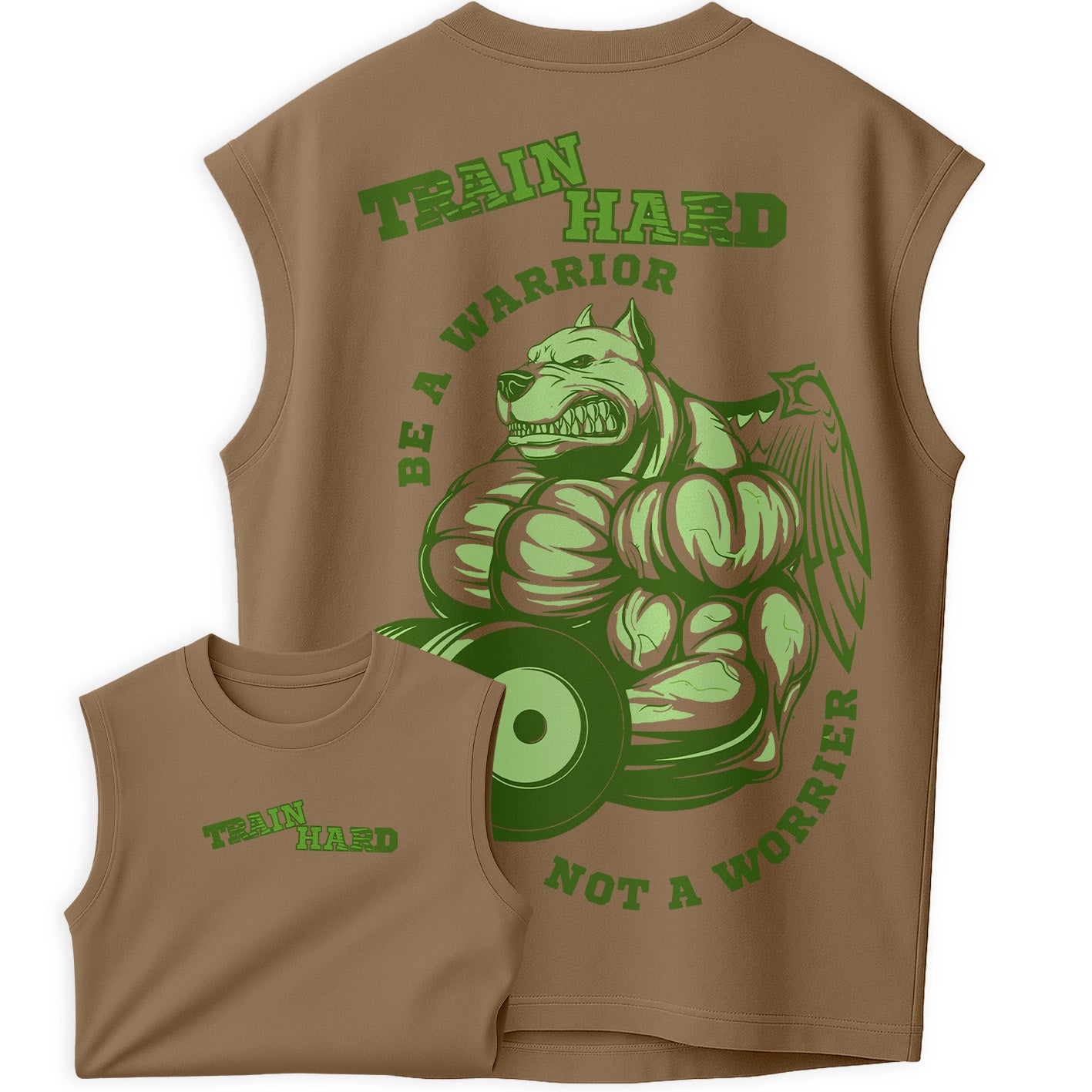 Regata Oversized Angry Pitbull Train Strong