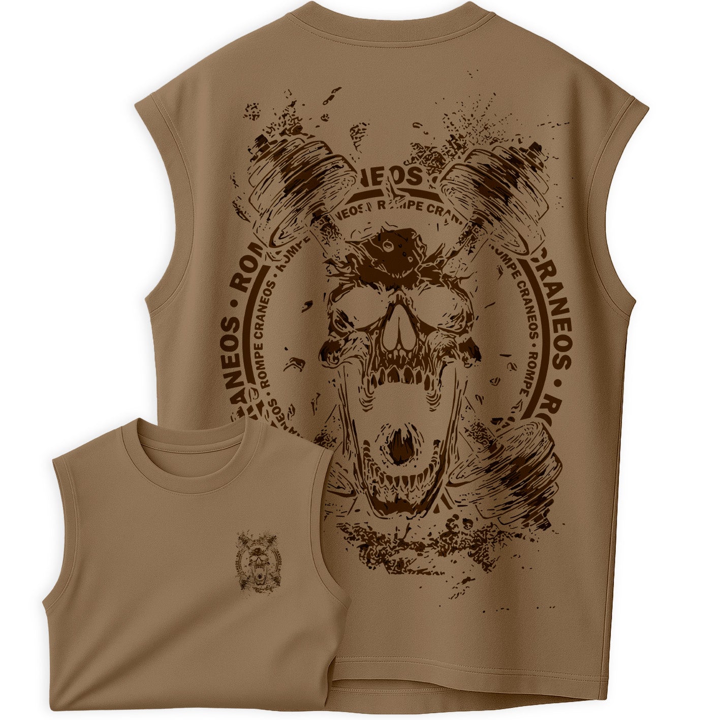 Regata Oversized Skull Skillet O Grito Stretwear