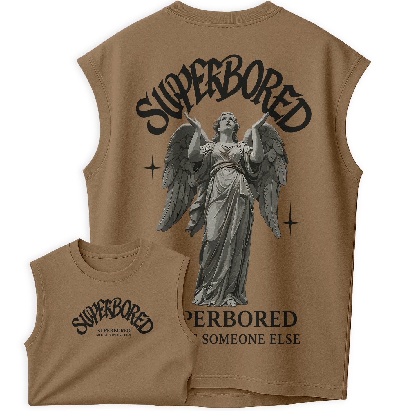Regata Oversized Camiseta Muay Thai Angel SuperBored Stretwear