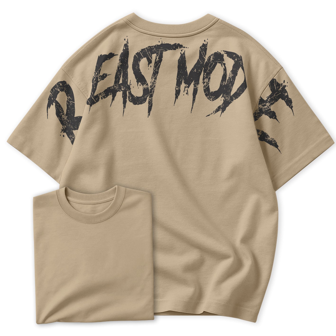 Camiseta Oversized  Beast Mode