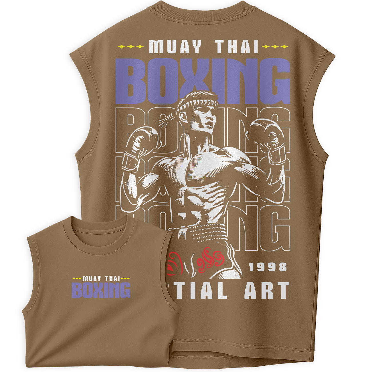 Regata Oversized Boxing Muay Thai Art Martial Style Urban