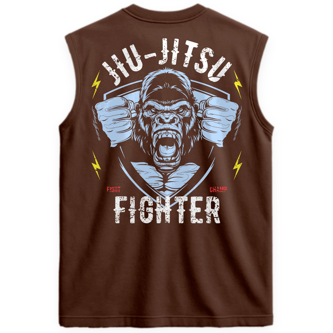 Regata Oversized Gorilla Jiu Jitsu Fighter