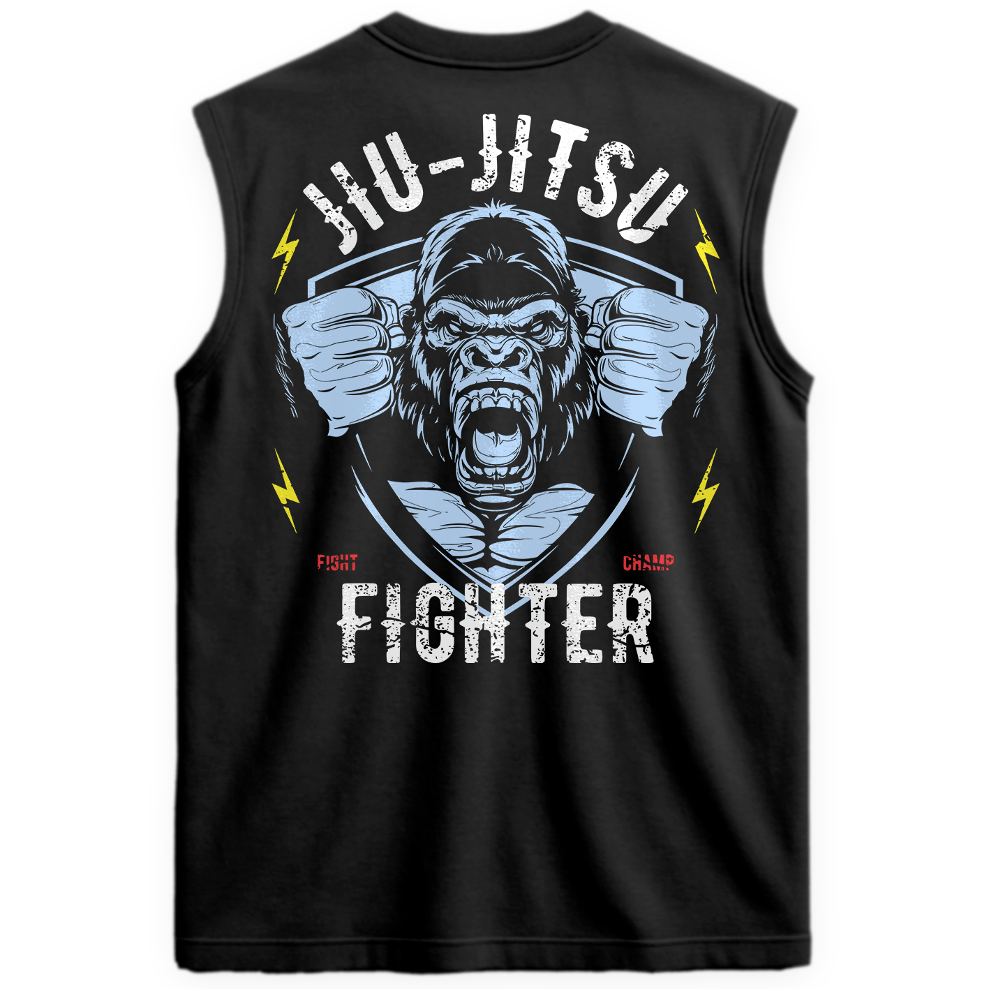 Regata Oversized Gorilla Jiu Jitsu Fighter