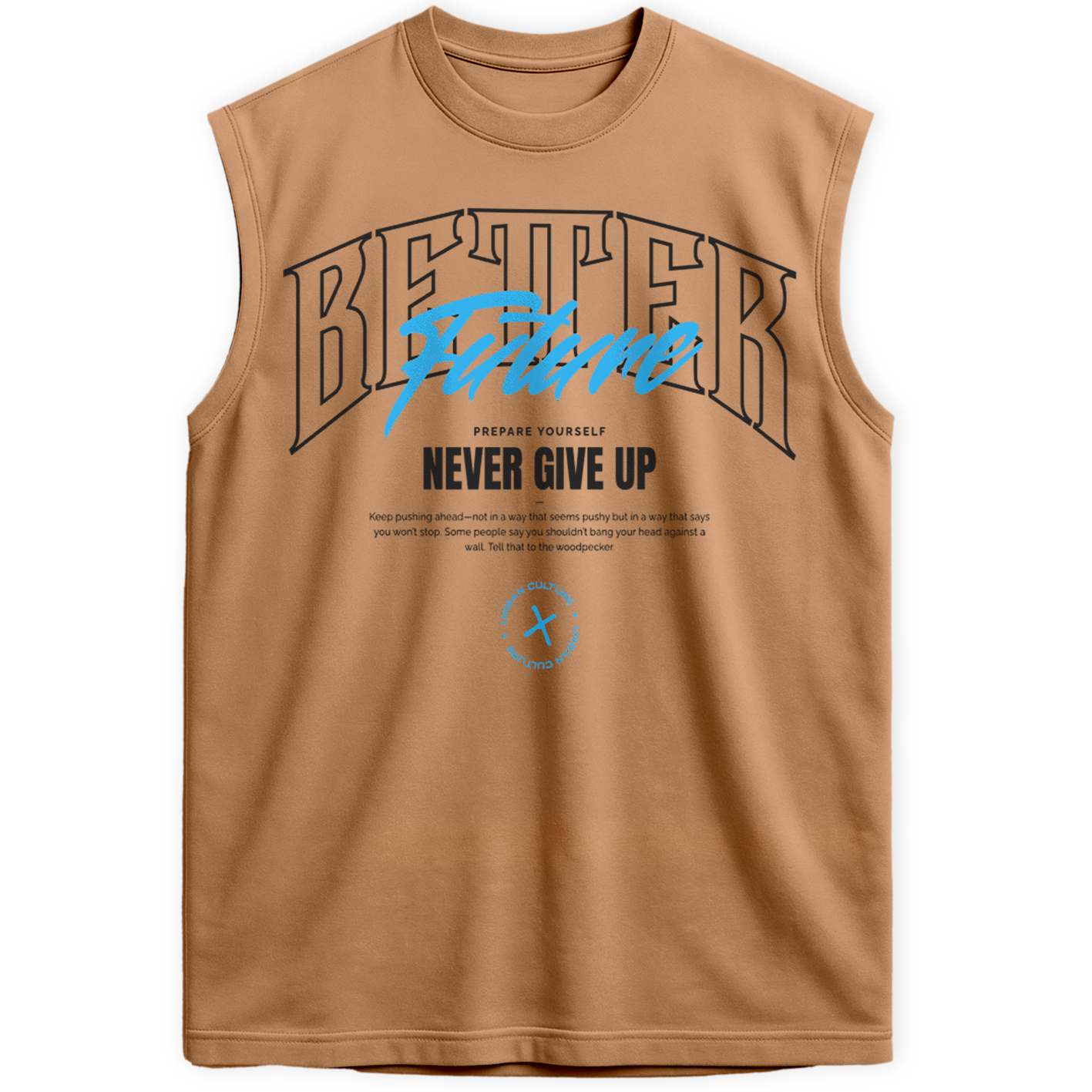 Regata Oversized Better Future Give Up Urban Culture Treino Academia