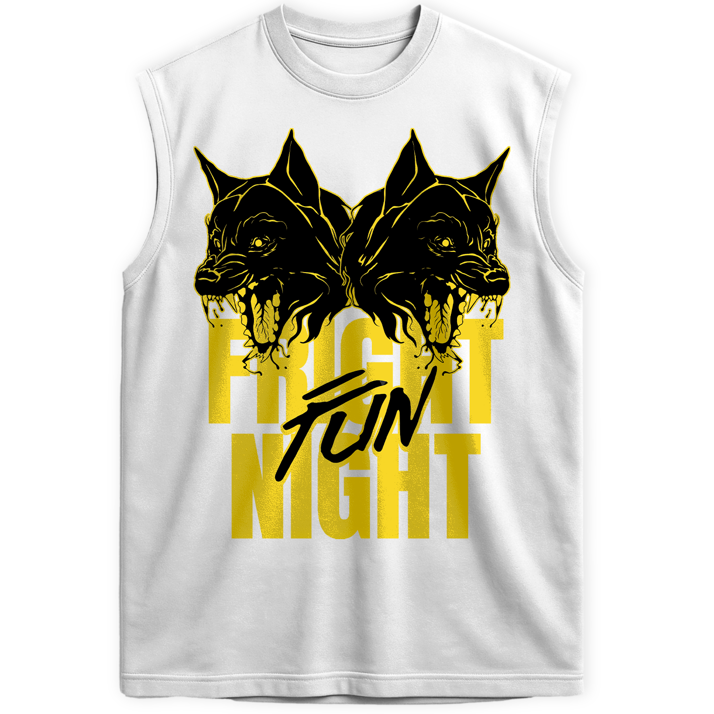 Regata Oversized Fright Night Lobos Wolf Treino Style Academia