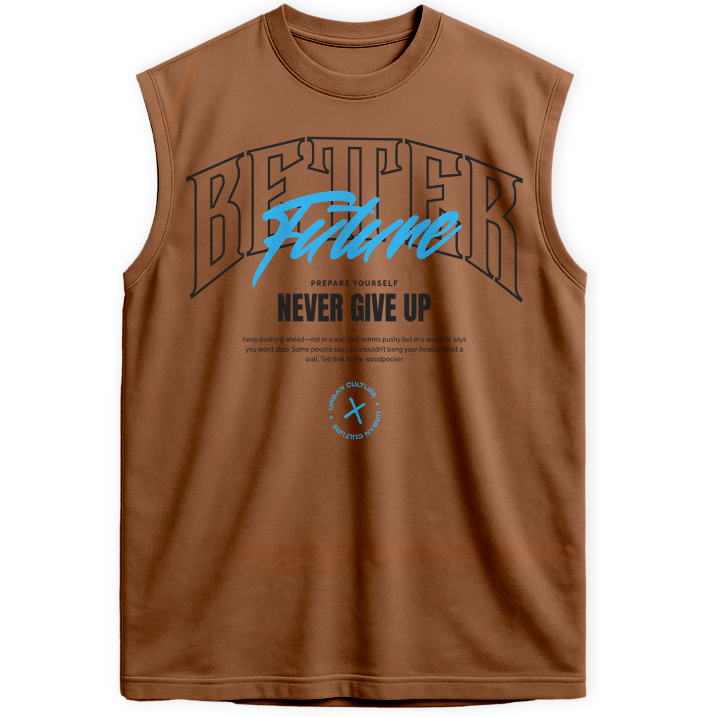 Regata Oversized Better Future Give Up Urban Culture Treino Academia