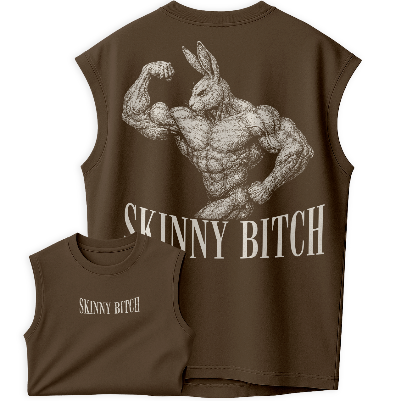 Regata Oversized Coelho Skinny Bitch Strong