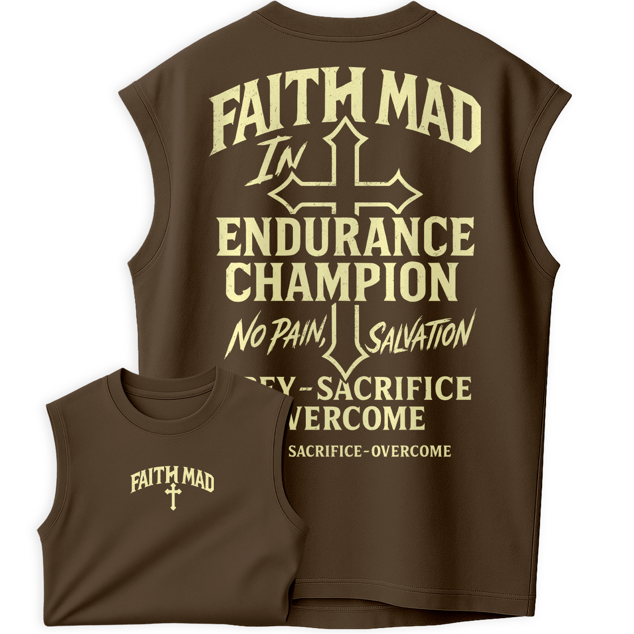 Regata Oversized Faith Mad Champion Cruz