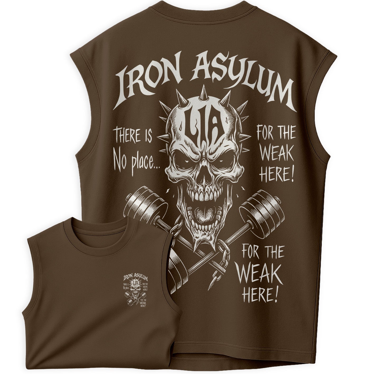 Regata Oversized Skull Skillet Iron Asulum Stretwear