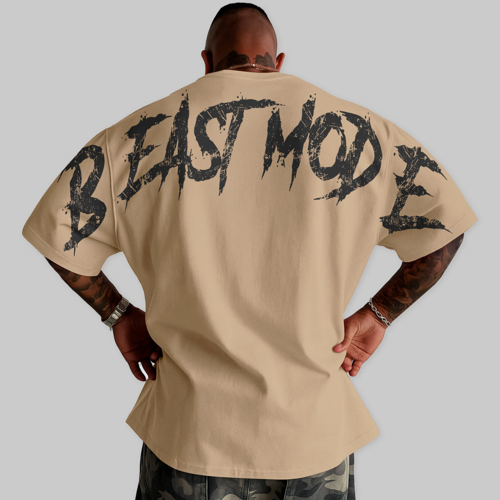 Camiseta Oversized  Beast Mode