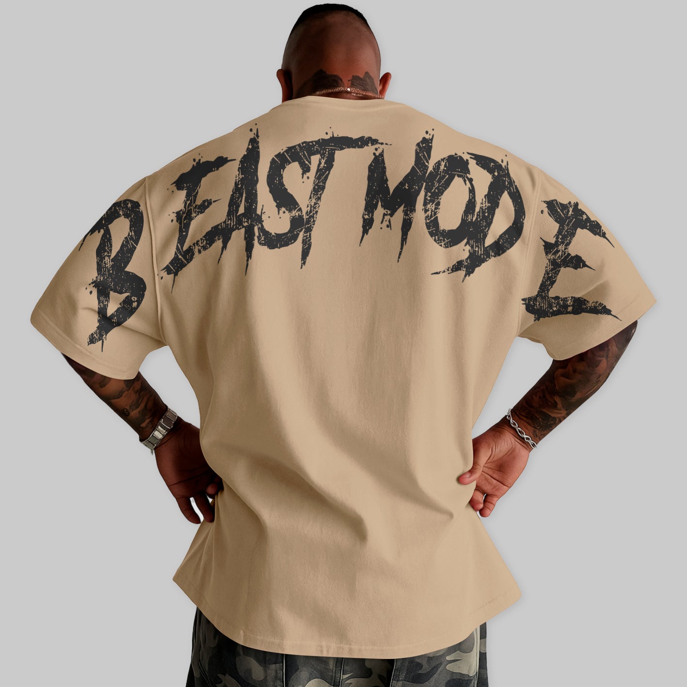 Camiseta Oversized  Beast Mode