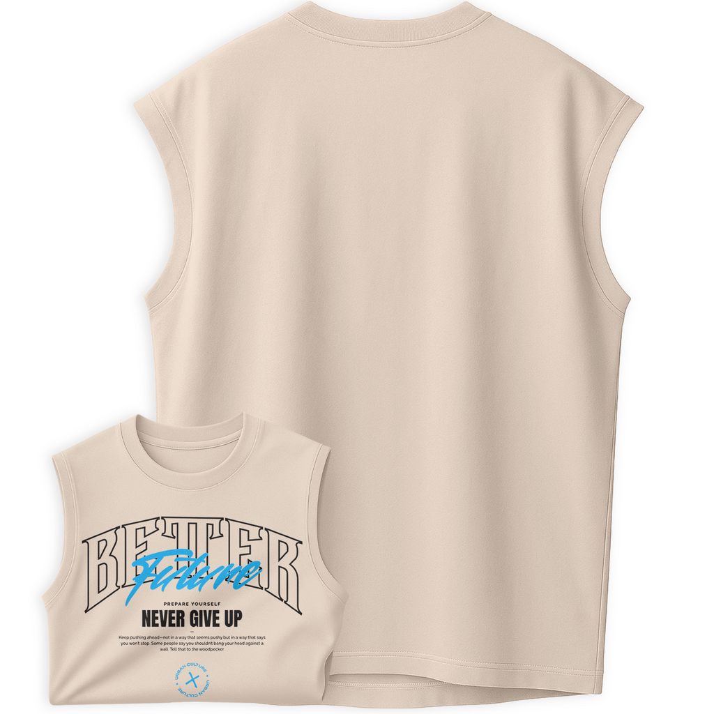 Regata Oversized Better Future Give Up Urban Culture Treino Academia