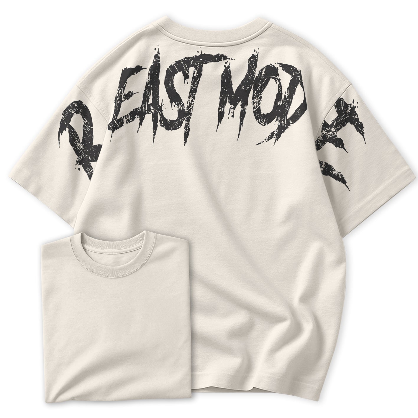Camiseta Oversized  Beast Mode