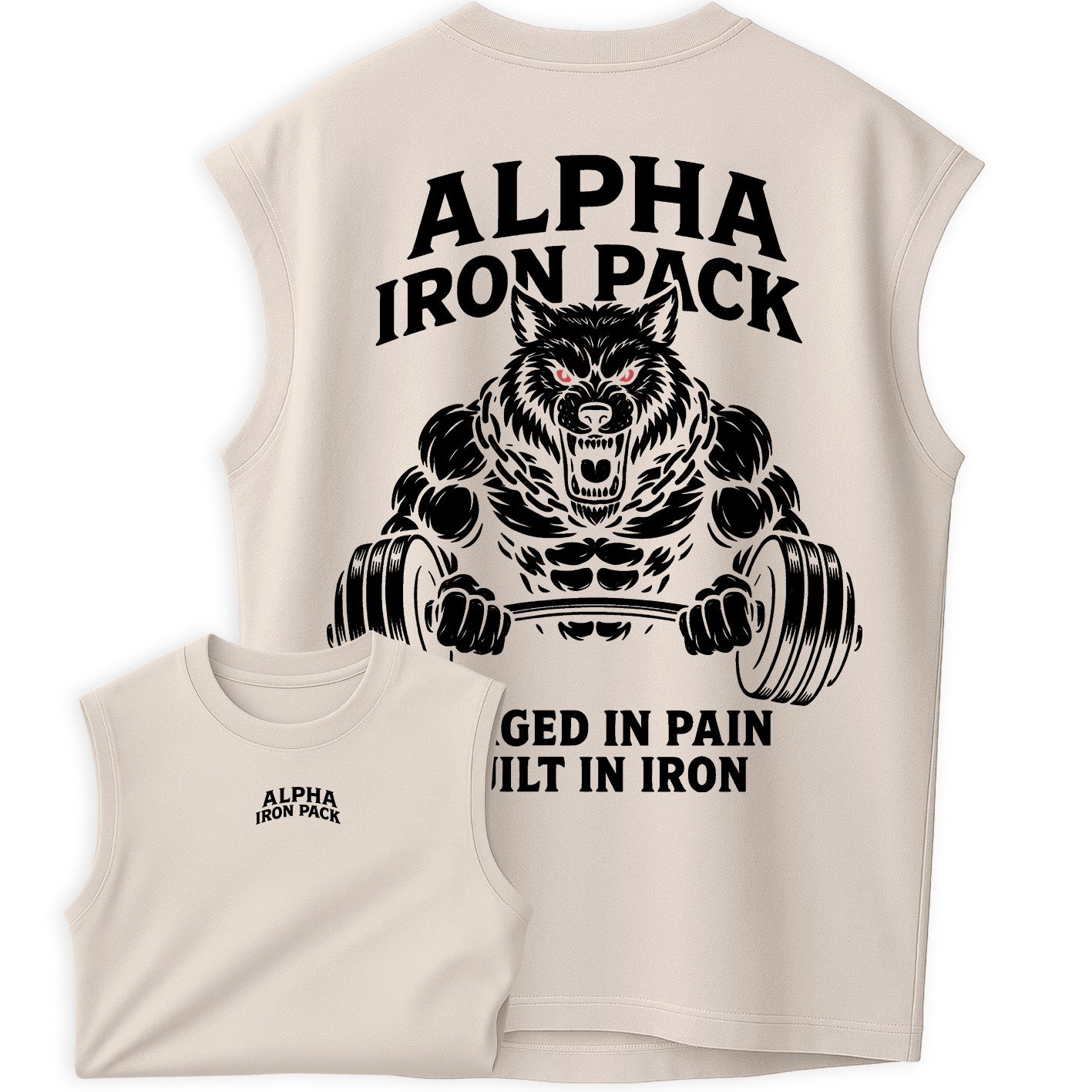 Regata Oversized Alcateia de Ferro Lobo Maromba Alpha