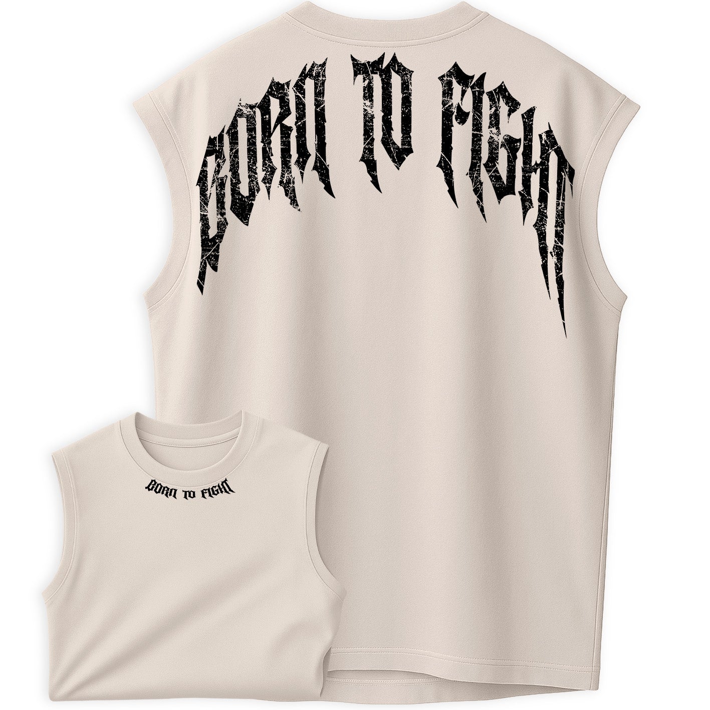 Regata Oversized Born To Figth Luta Arte marcial