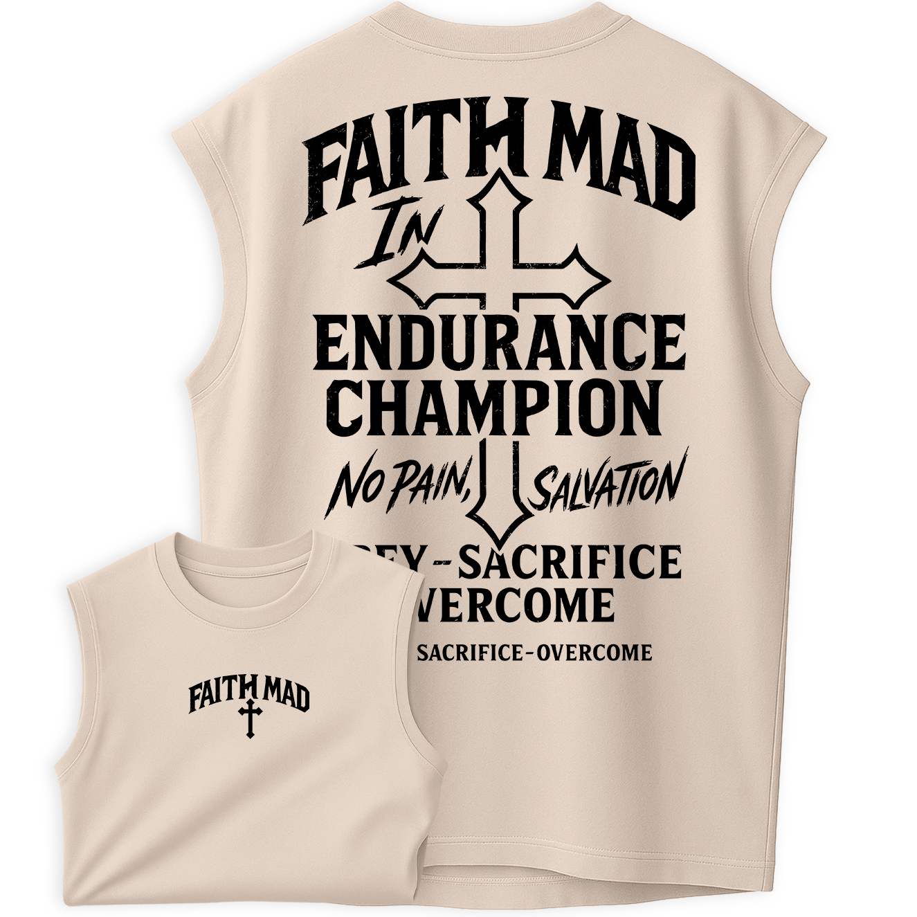 Regata Oversized Faith Mad Champion Cruz
