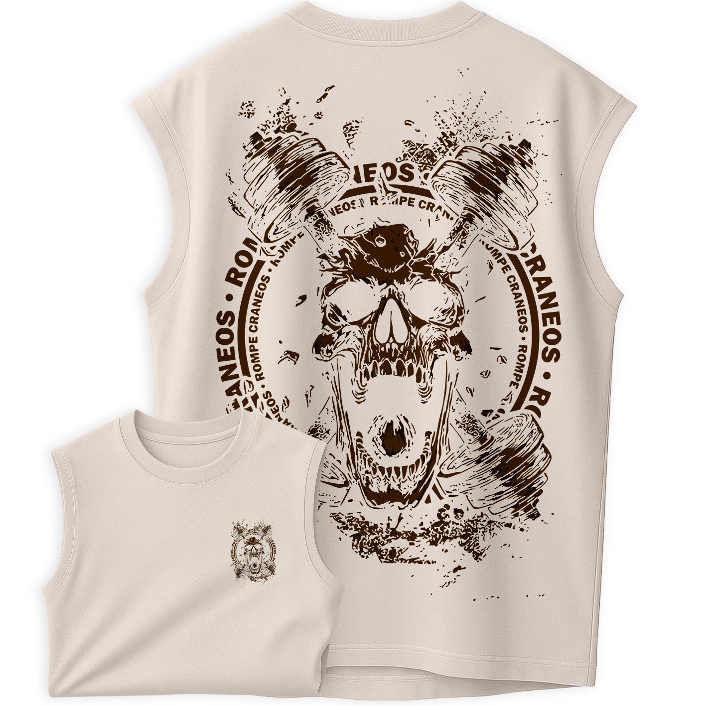 Regata Oversized Skull Skillet O Grito Stretwear