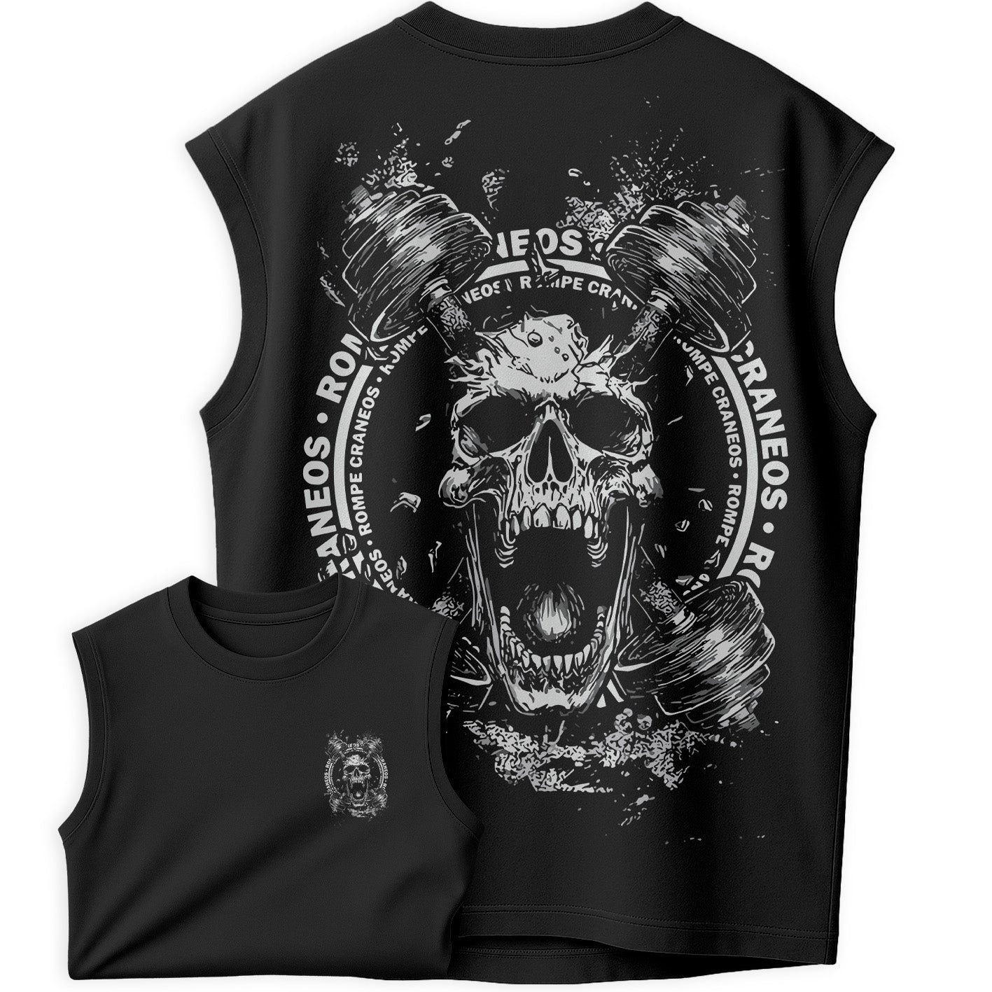 Regata Oversized Skull Skillet O Grito Stretwear