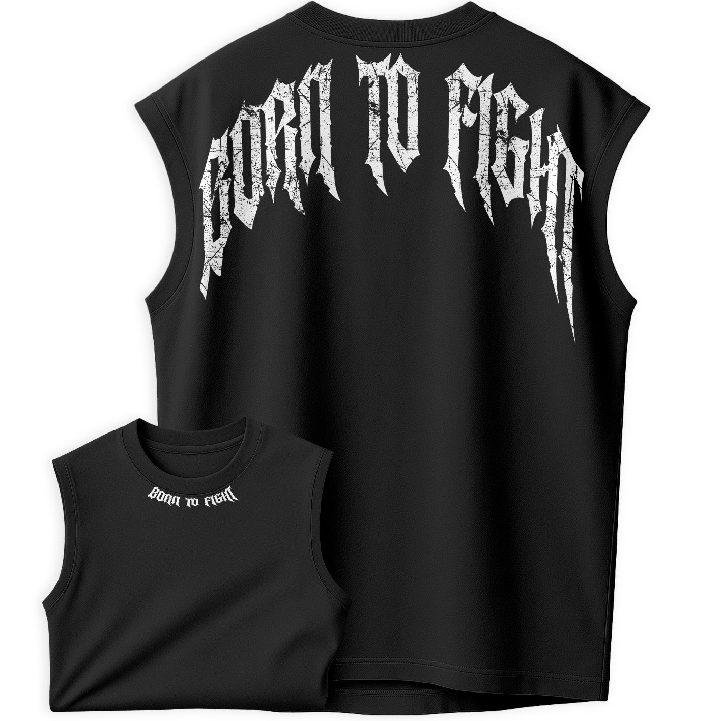 Regata Oversized Born To Figth Luta Arte marcial