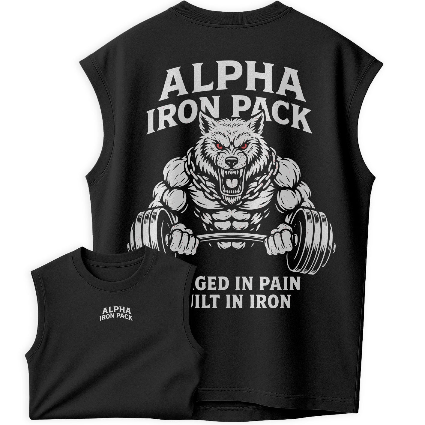 Regata Oversized Alcateia de Ferro Lobo Maromba Alpha