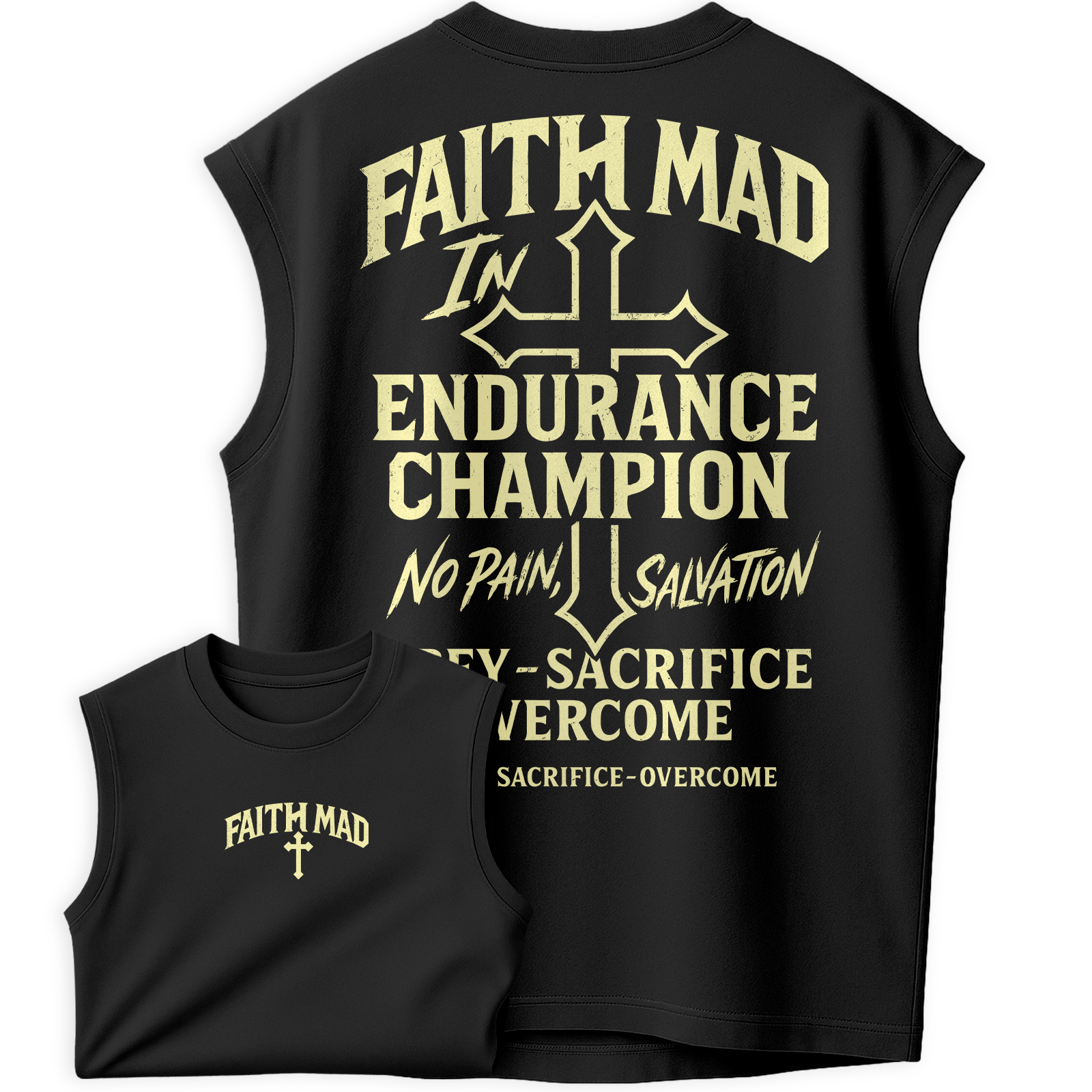 Regata Oversized Faith Mad Champion Cruz