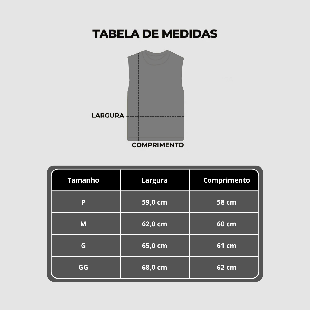 Tabela de Medidas